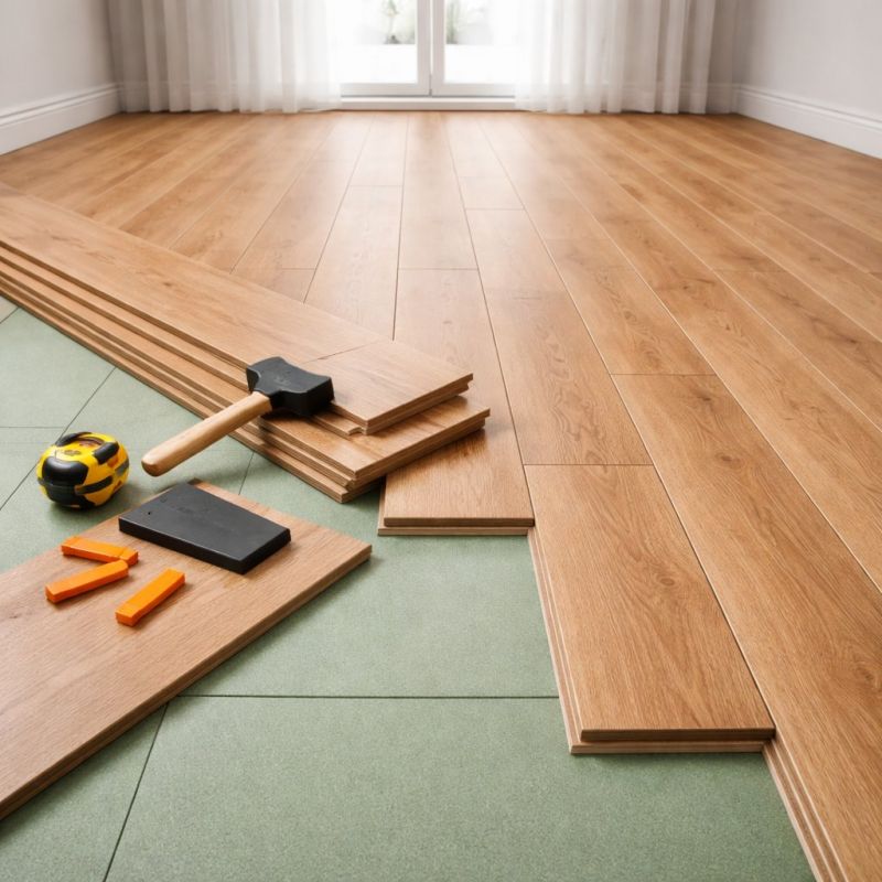 Laminate Floor Installation in Coventry, CT