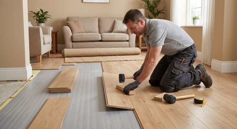 Laminate Floor Installation in Hebron, CT