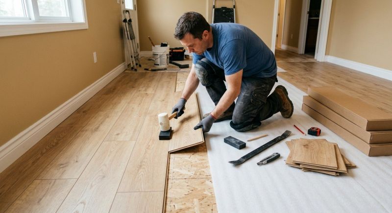 Laminate Floor Installation in Longmeadow, MA