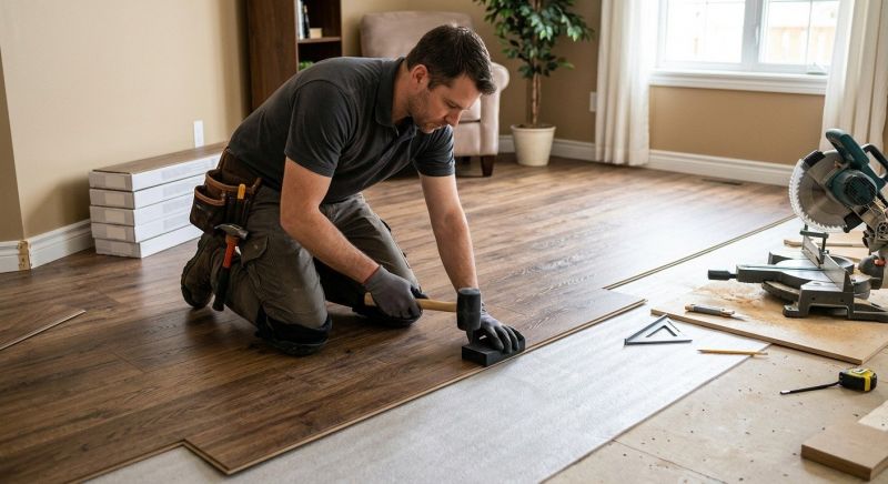 Laminate Floor Installation in Wallingford, CT