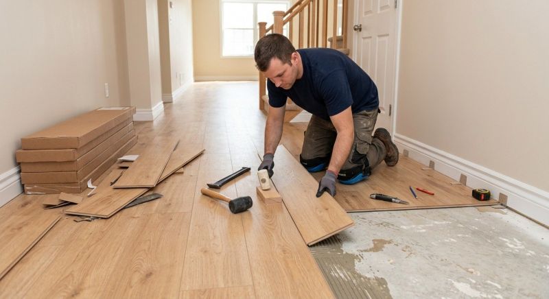 Laminate Floor Installation in West Springfield, MA