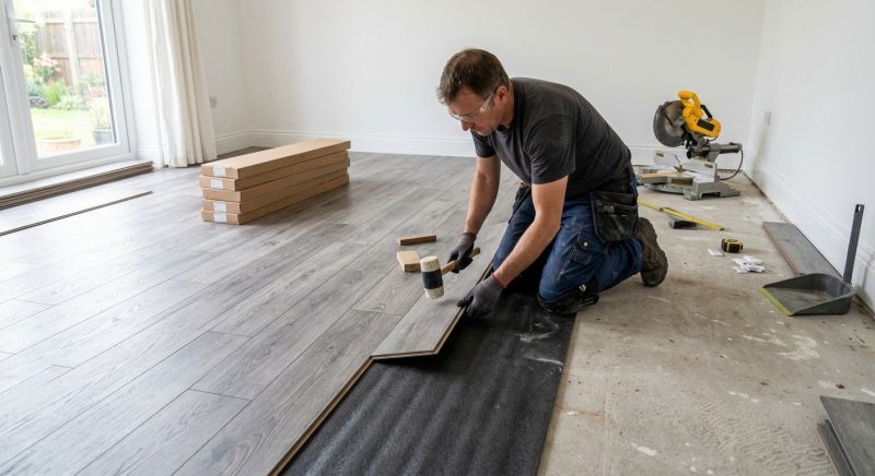 Laminate Floor Installation in Wethersfield, CT