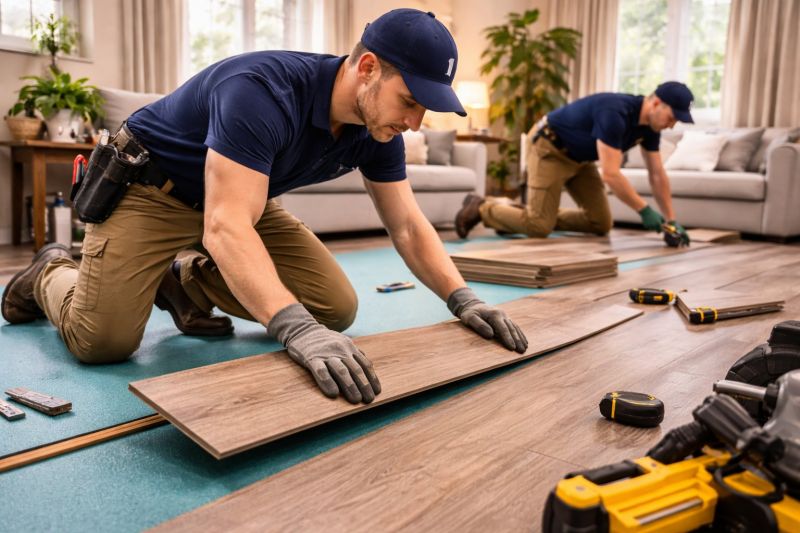 Laminate Floor Replacement in New Britain, CT