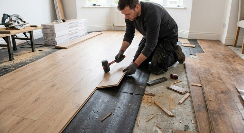 Laminate Floor Replacement in Wallingford, CT