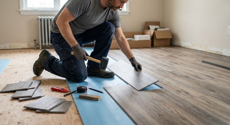 Linoleum Floor Installation in Hebron, CT