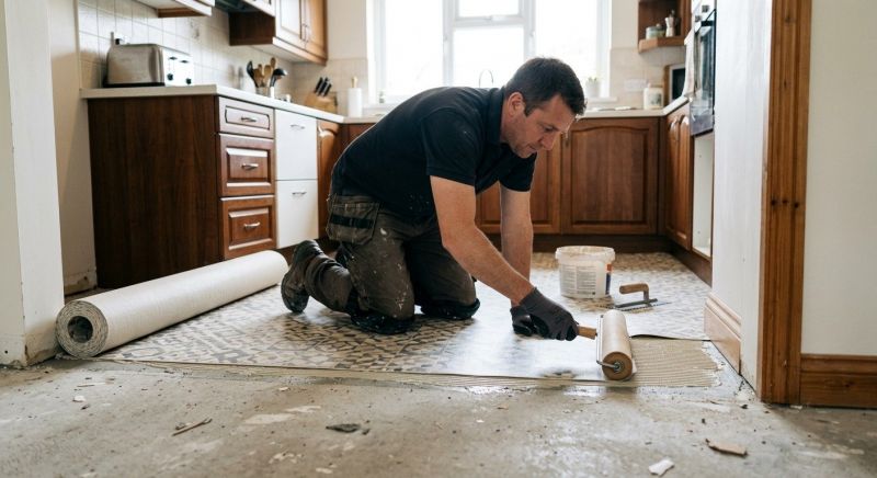 Linoleum Floor Installation in Manchester, CT