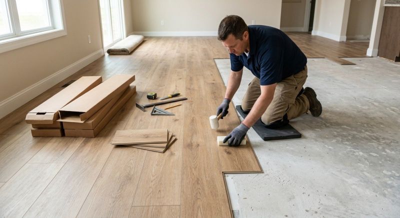 Luxury Vinyl Tile Installation in Windsor, CT