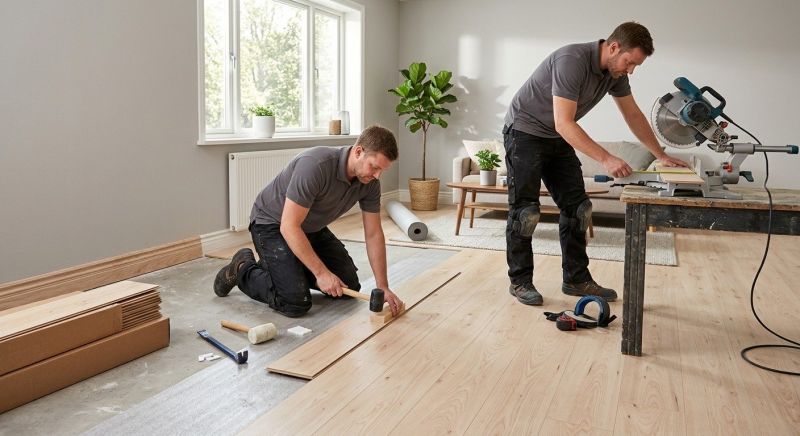 Plank Laminate Installation in Hartford, CT