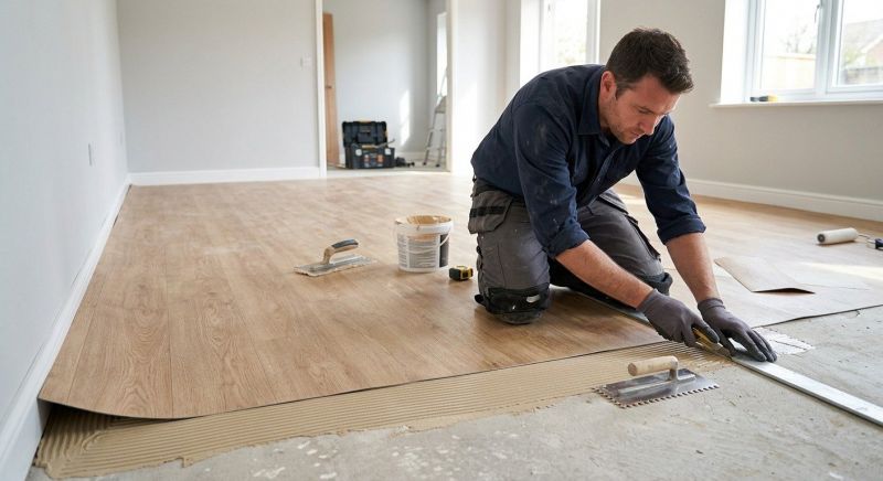 Sheet Flooring Installation in Wallingford, CT