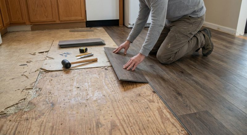 Vinyl Flooring Installation in Plymouth, CT