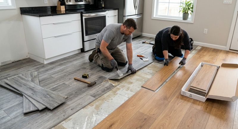 Vinyl Tile Replacement in Hartford, CT