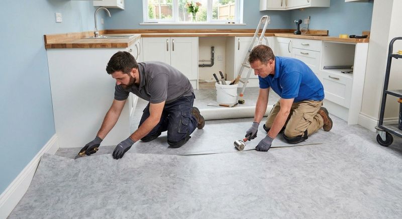 Sheet Linoleum Installation in Windsor Locks, CT